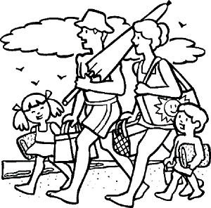 Beach Coloring Pages 14 | Free Printable Coloring Pages