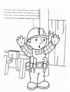 Bob the bilder Colouring Pages (page 3)