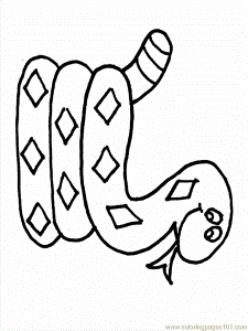 Page 3 | Snake coloring pages | Coloring-