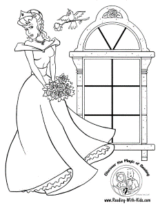 Disney Princess Coloring Pages | Disney coloring page