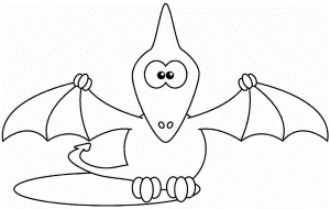 Pteranodon Coloring Pages 519 | Free Printable Coloring Pages