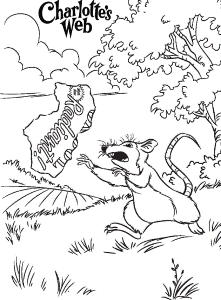 Charlotte S Web Coloring Pages | download free printable coloring