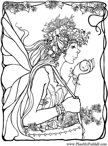 Rose coloring pages printables Mike Folkerth - King of Simple