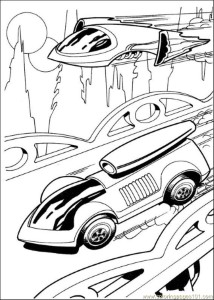 hotwheels and luxury car Colouring Pages
