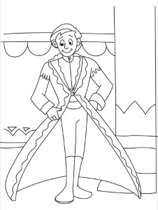 Prince charming going to meet a princess coloring pages | Download