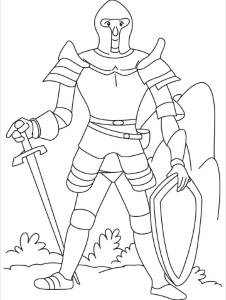 Knight Armor Sword Shield