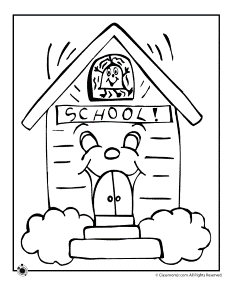 School House Coloring Pages - Free Printable Coloring Pages | Free