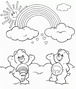 Coloring Pages Rainbow | Free coloring pages for kids
