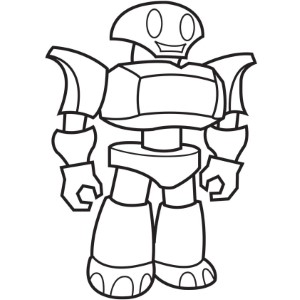 Cool Robot Coloring Pages For Kids To Print | Free Coloring Pages