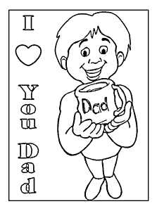 Fathers day coloring pages printables Mike Folkerth - King of