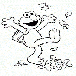 Free Printable Elmo Coloring Pages #5412 Fall Toddler Coloring ...
