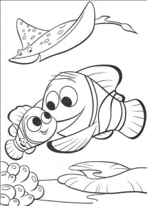 Valentine Coloring Pages Of Merlin Is Finding Nemo - deColoring