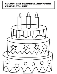 Cake Coloring Pages 551 | Free Printable Coloring Pages