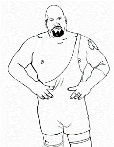 Wwe Wrestlers Coloring Pages X 214899 Wwe Smackdown Coloring Pages