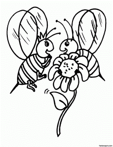 Printable Bumble Bee Coloring Pages For Kids Id 85332 240453