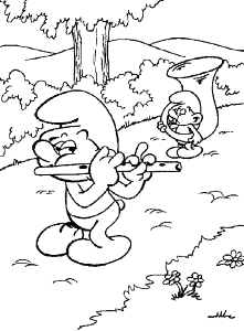 Coloring Page - The smurfs coloring pages 32