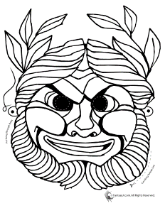 greek costumes Colouring Pages (page 2)