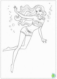18 Rejoice Barbie In A Mermaid Tale Coloring Pages | Fun Coloring