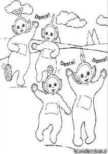st teletubbies Colouring Pages (page 2)
