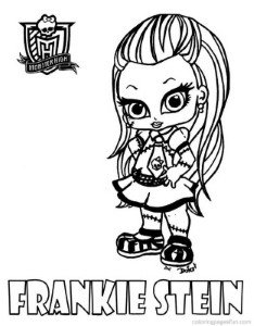 Monster High Coloring Pages | #5 Free Printable Coloring Pages For