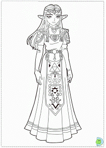 Zelda Coloring Pages | Coloring Pages