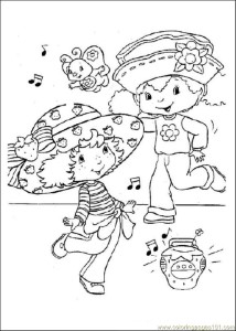 Coloring Pages Strawberryshortcake (Cartoons > Strawberry) - free
