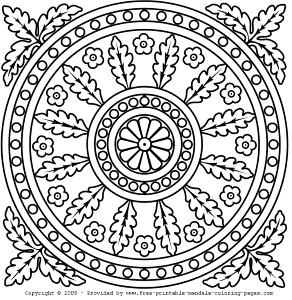 Mandala Coloring: free-printable-mandala-coloring-pages.com 3