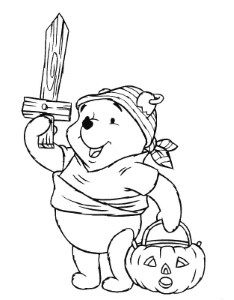 Disney Winnie The Pooh Pages for Kids to Color | Coloring