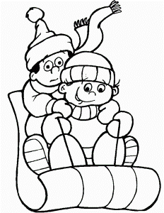 Winter Animals Coloring Pages - Free Printable Coloring Pages