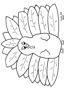 Thanksgiving Coloring Pages for Kids Printable - Wallpaper HD