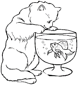 Cartoon Coloring Pages For Kids - Preschool Learning Online