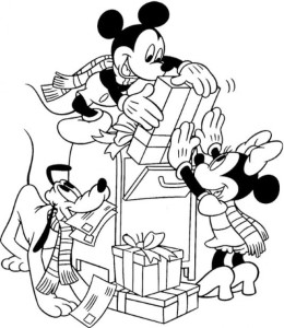 Disney Christmas Mickey Mouse And The Dog Being Able To Box