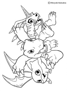 All Digimon Coloring Pages | Coloring Pages For Kids