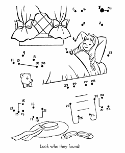 Goldilocks And The Three Bears Coloring Pages - Free Printable