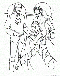 Coloring Barbie 066 /Page 5 / Barbie Coloring Pages