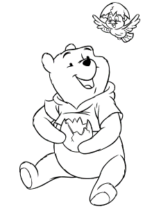 Winnie the Pooh Coloring Pages | ColoringMates.