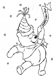 Coloring Pages For The New Year | Top Coloring Pages