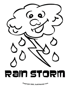 Weather Coloring Pages For Kids 9 | Free Printable Coloring Pages