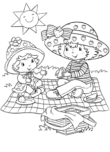 Coloring Pages Fun: Strawberry Shortcake Coloring Pages