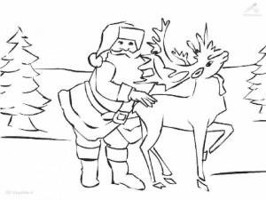 Rudolph The Red Nosed Reindeer Pictures Online Coloring Pages