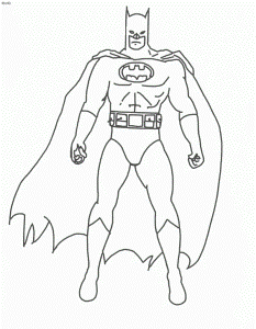 Batman The Dark Knight Coloring Pages