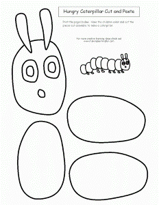 Coloring Pages For Very Hungry Caterpillar