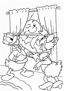 Donald duck Coloring Pages - Coloringpages1001.