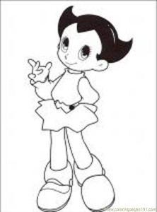 Coloring Pages Online Astro Boy Coloring Pages | HelloColoring.com