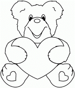 Free Printable Valentine Coloring Pages For Preschool 10869#