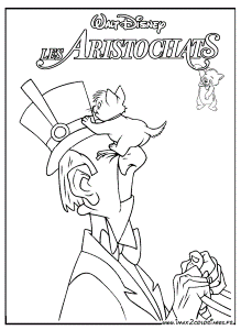 aristocats berlioz Colouring Pages