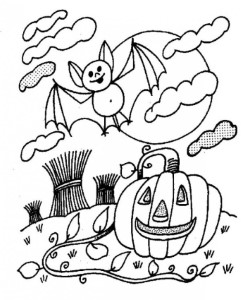 Halloween Pumpkin Colouring Pages For Kids To Print