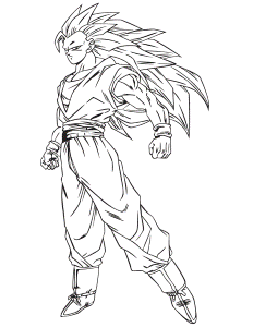 Free Printable Dragon Ball Z Coloring Pages H M Coloring Pages