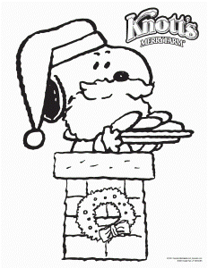 snoopy coloring page | Activities
