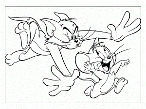 Tom and Jerry Coloring - Drawing Coloring